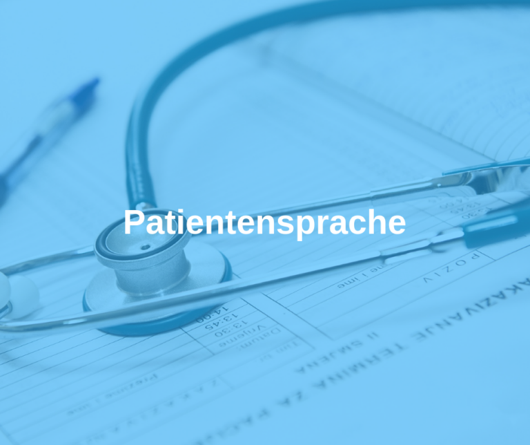 Patientensprache