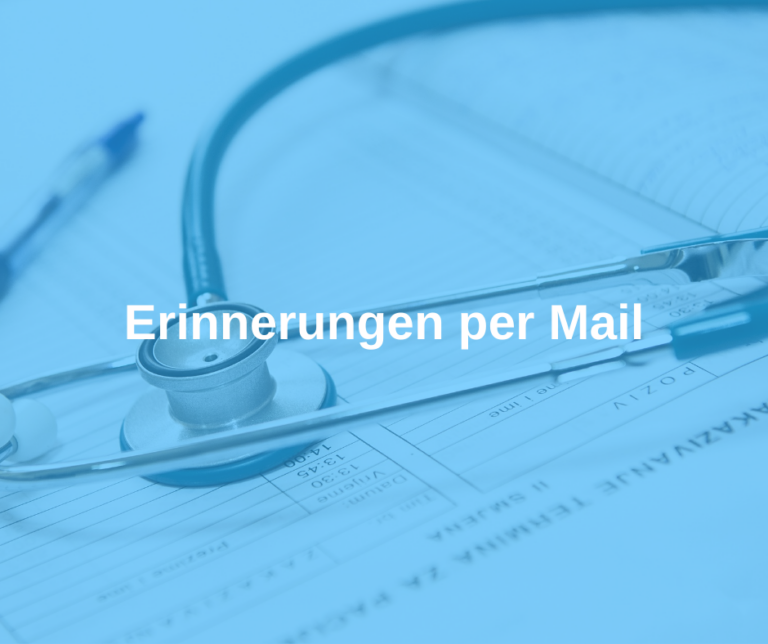 Erinnerungen per Mail